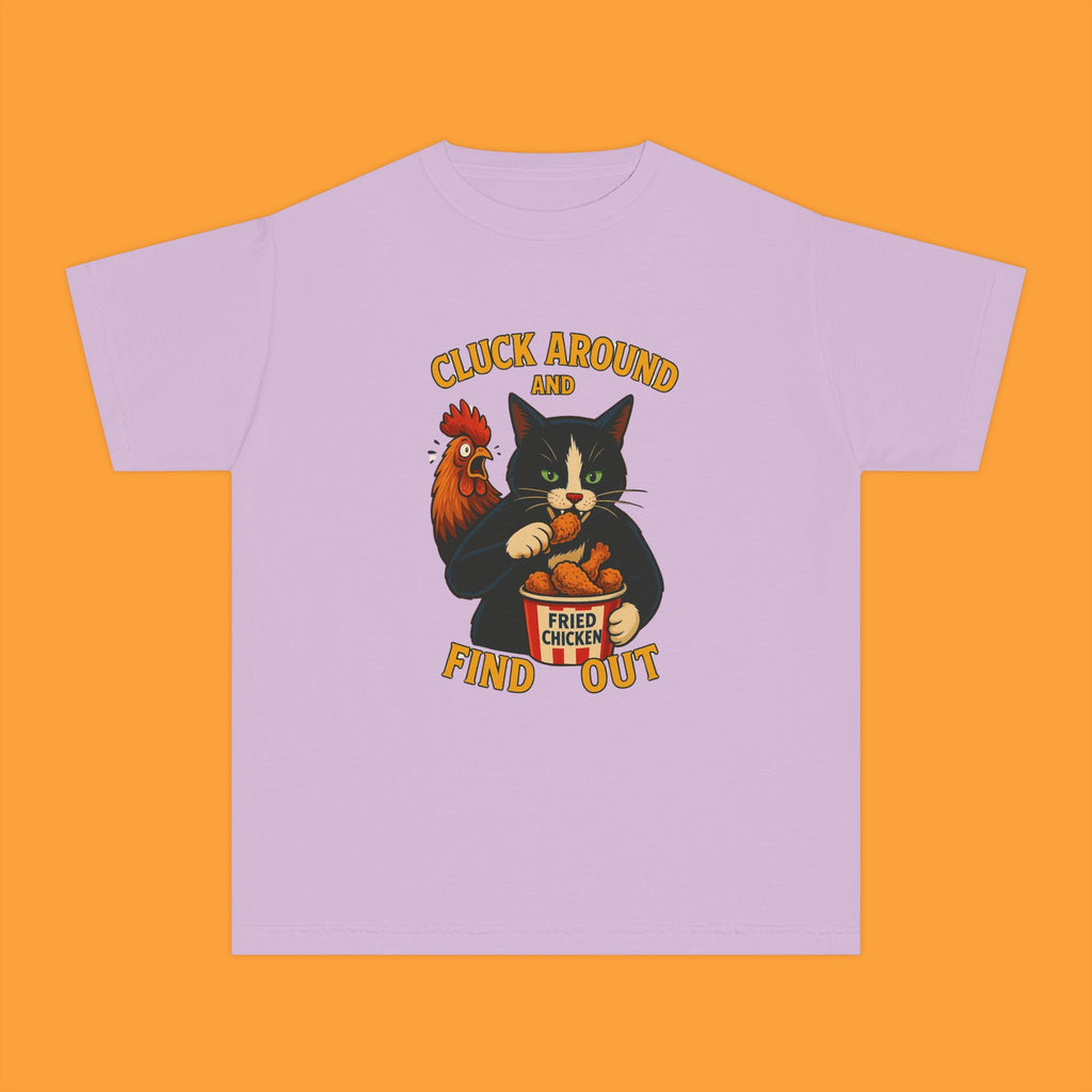 Cluck Around And Find Out Trippy Kiddie Tee