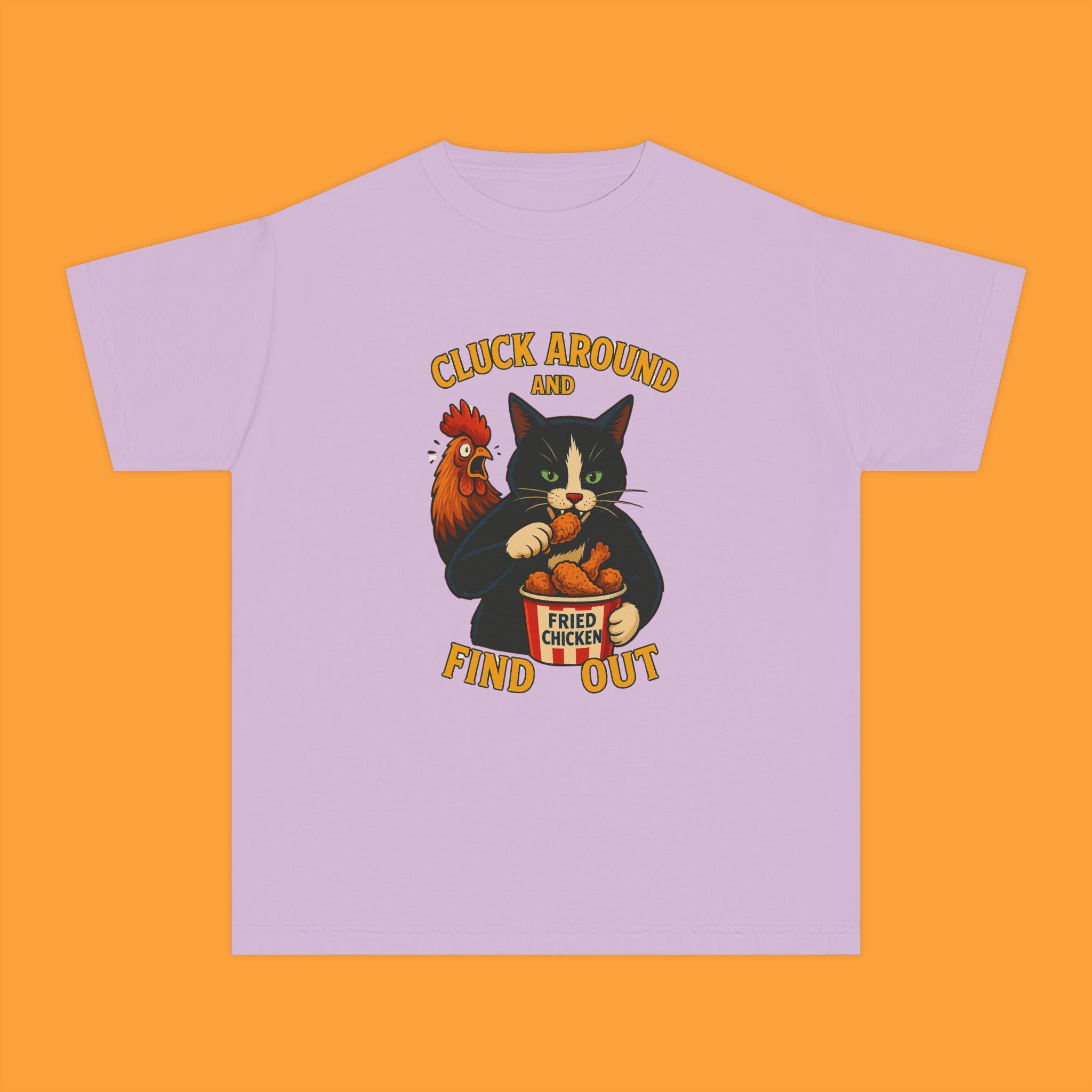 Cluck Around And Find Out Trippy Kiddie Tee