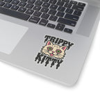 Purrfect Trippy Kitty Kiss-Cut Sticker