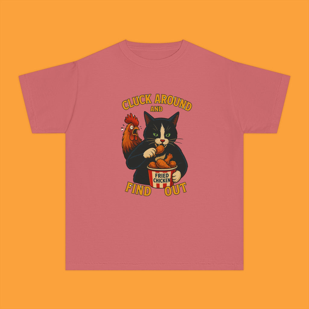 Cluck Around And Find Out Trippy Kiddie Tee