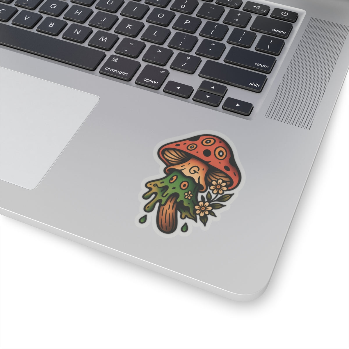 Trippy Mushroom Kiss-Cut Sticker