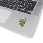 Deep Sea Glow Fish Kiss-Cut Sticker