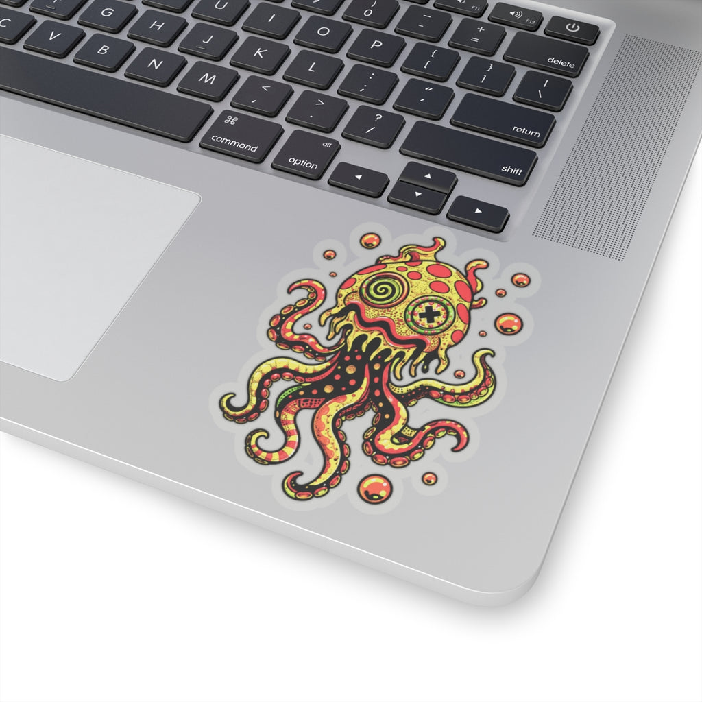 Deep Sea Octopus Kiss-Cut Sticker