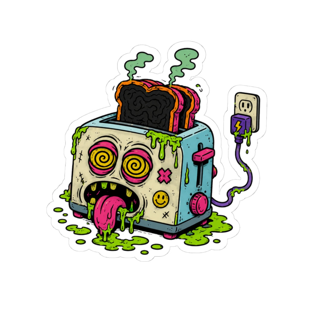 Toasted Kiss-Cut Sticker