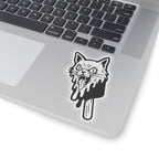 Stone Cold Kitty Kiss-Cut Sticker