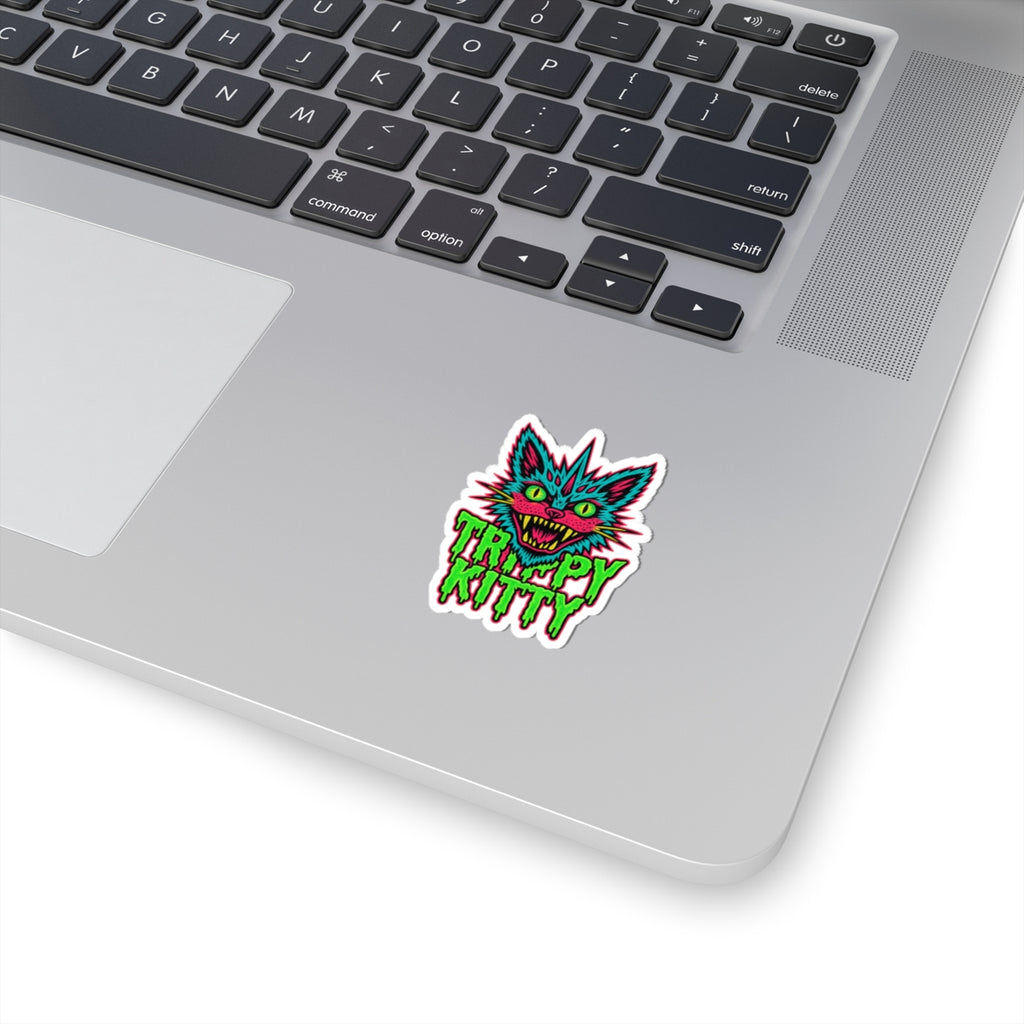 Neon Trip Kiss-Cut Sticker