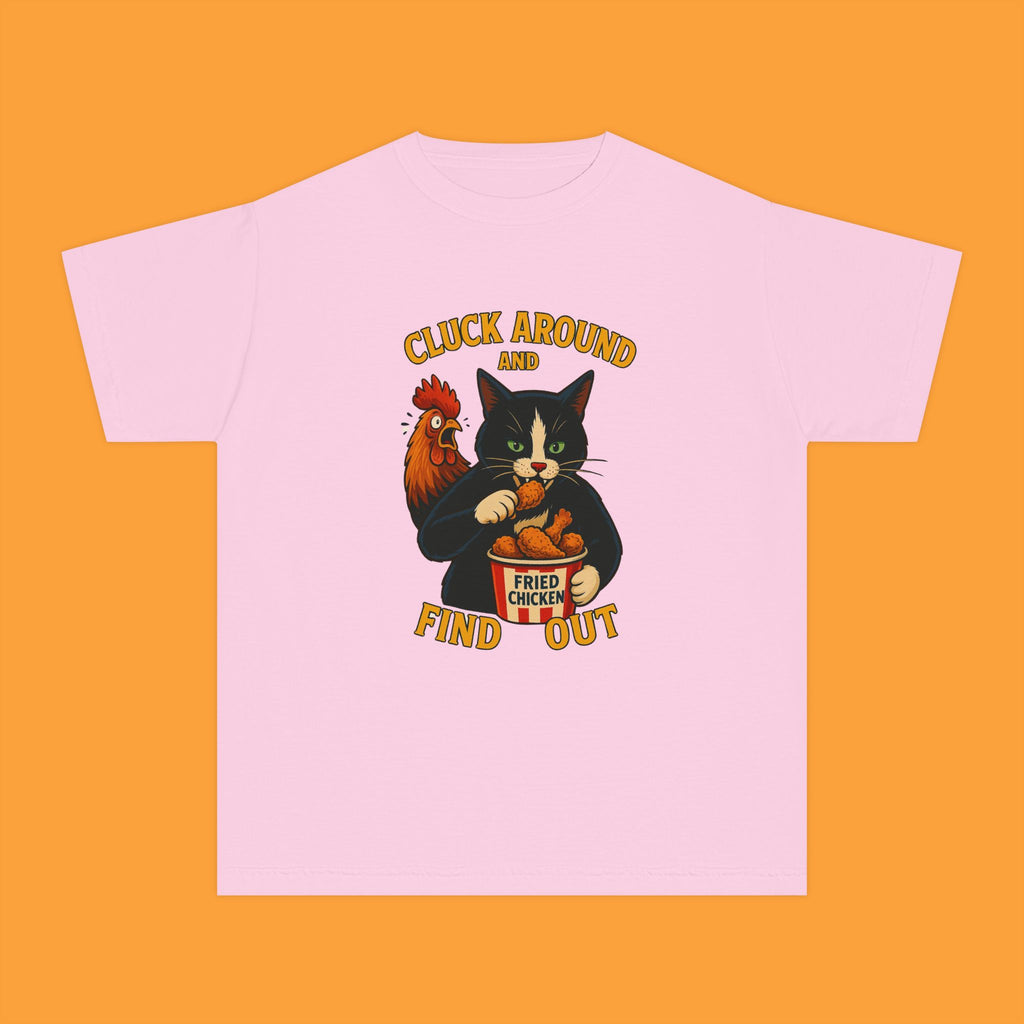 Cluck Around And Find Out Trippy Kiddie Tee