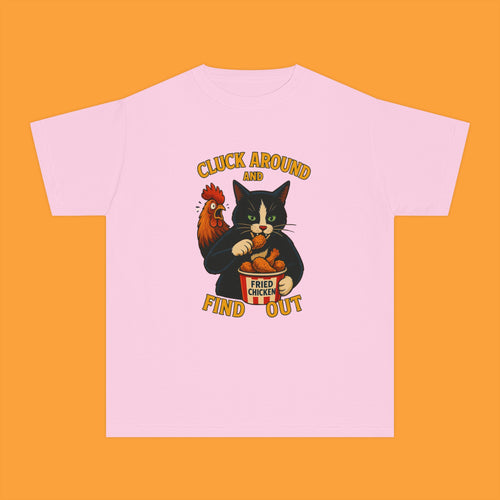 Cluck Around And Find Out Trippy Kiddie Tee