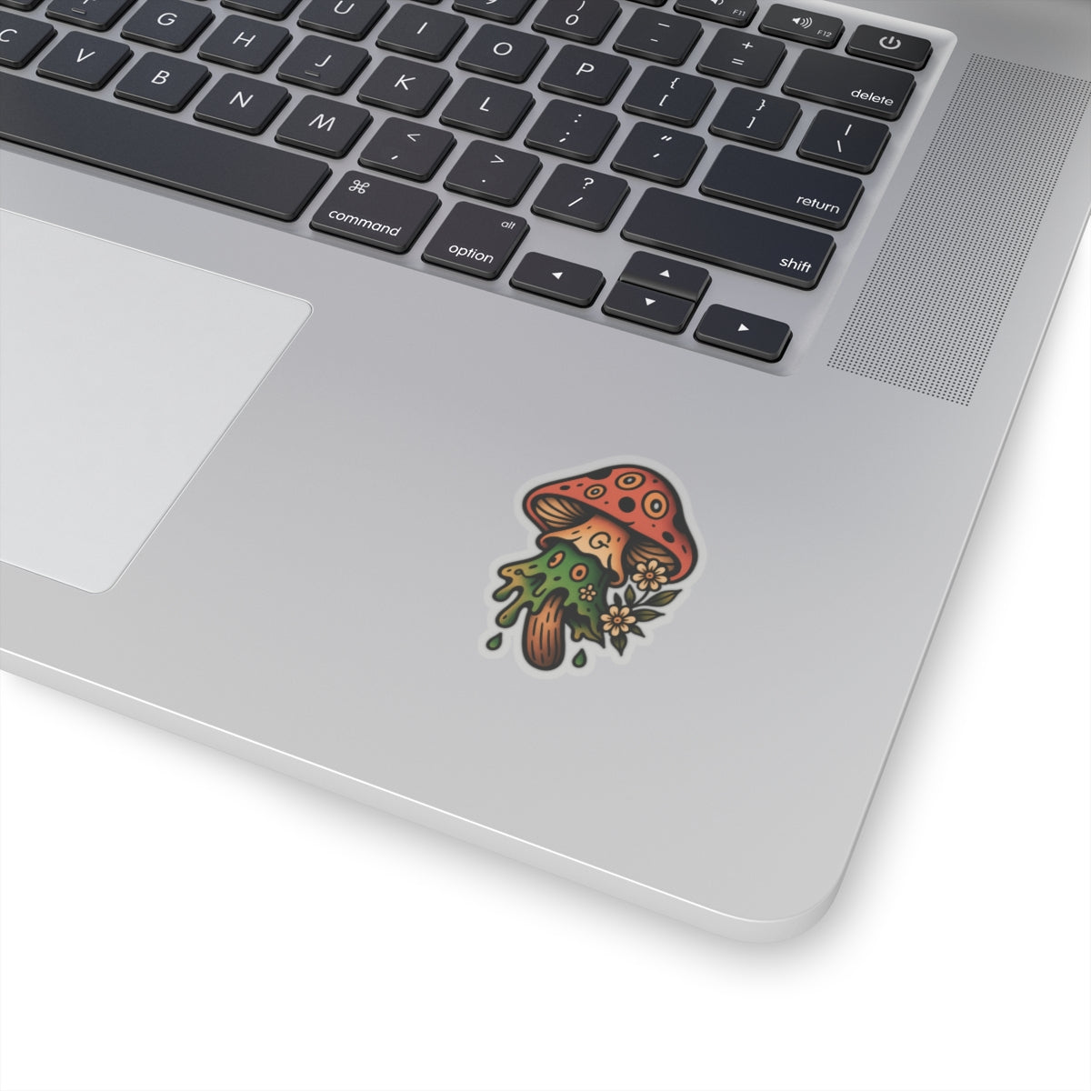 Trippy Mushroom Kiss-Cut Sticker
