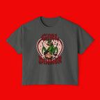 Girl Dinner Boxy Crop Tee