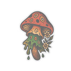 Trippy Mushroom Kiss-Cut Sticker