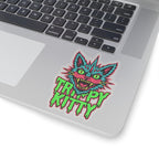 Neon Trip Kiss-Cut Sticker