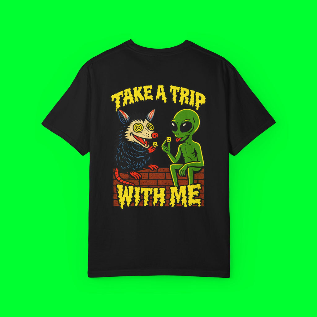Take a Trip With Me Alien Friend Tee