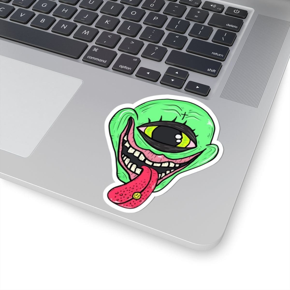 Trippin' Alien Kiss-Cut Sticker