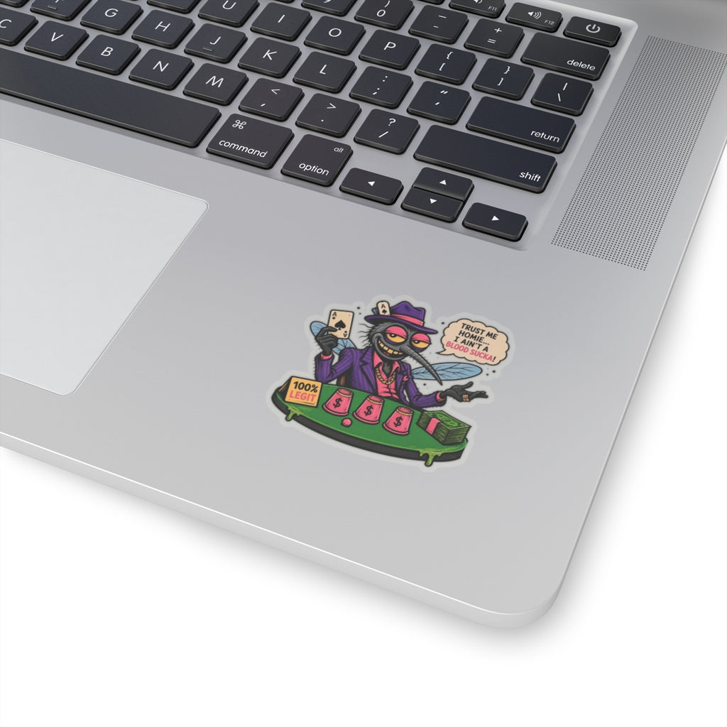 My Homie Praying Mosquito Kiss-Cut Sticker