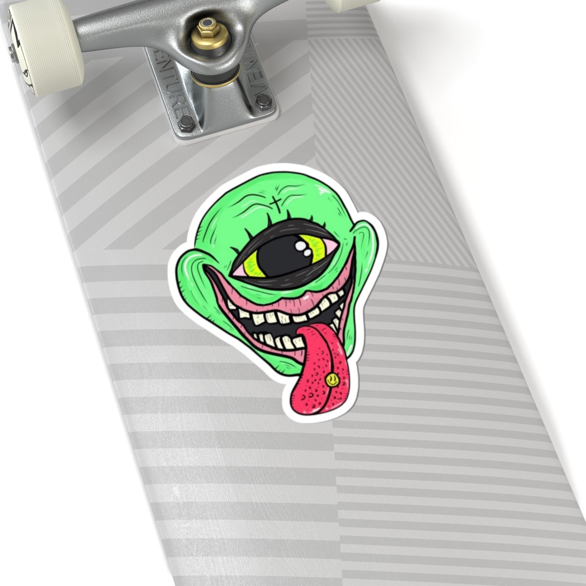 Trippin' Alien Kiss-Cut Sticker