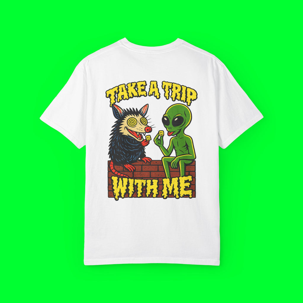 Take a Trip With Me Alien Friend Tee