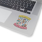 Mentally Elsewhere Kiss-Cut Sticker
