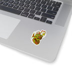 Deep Sea Glow Fish Kiss-Cut Sticker