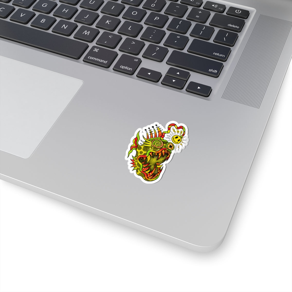 Deep Sea Glow Fish Kiss-Cut Sticker