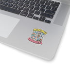 Mentally Elsewhere Kiss-Cut Sticker
