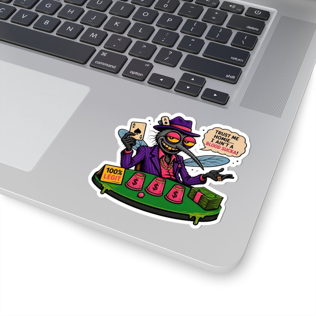 My Homie Praying Mosquito Kiss-Cut Sticker