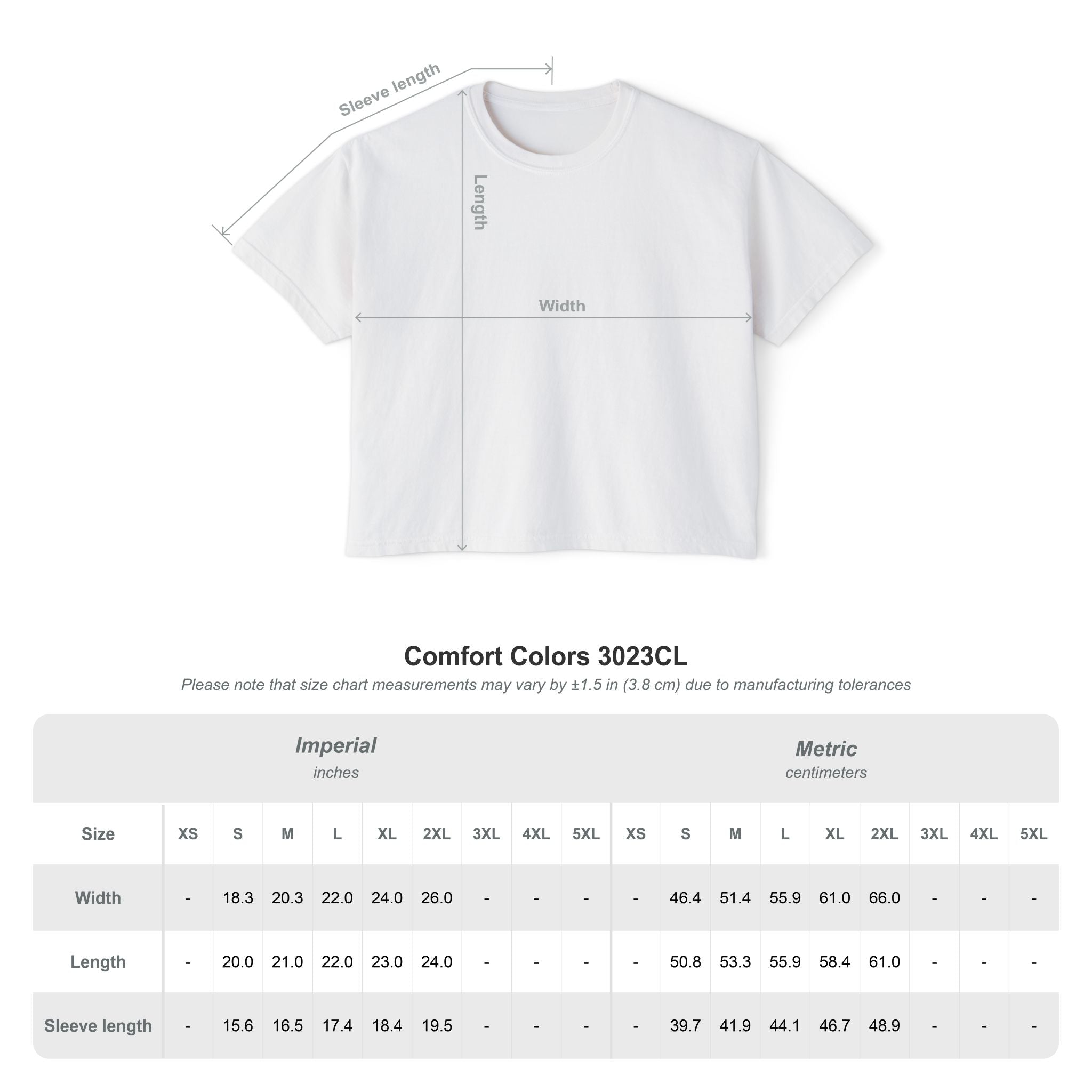 Girl Dinner Boxy Crop Tee