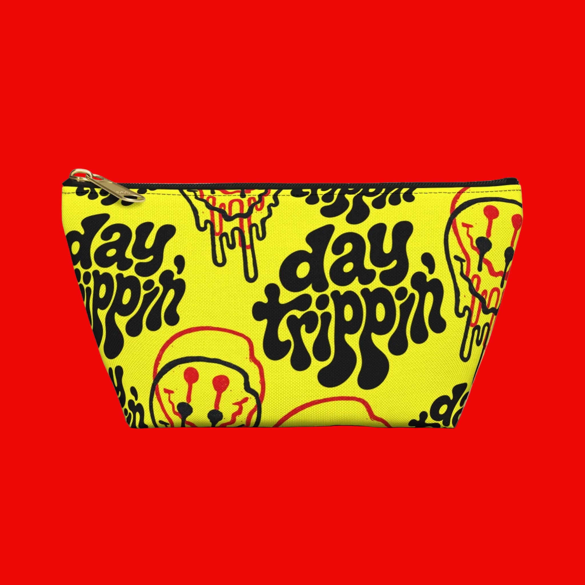 Day Trippin' Yellow Accessory Bag