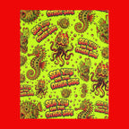 Deep Sea Velveteen Throw Blanket