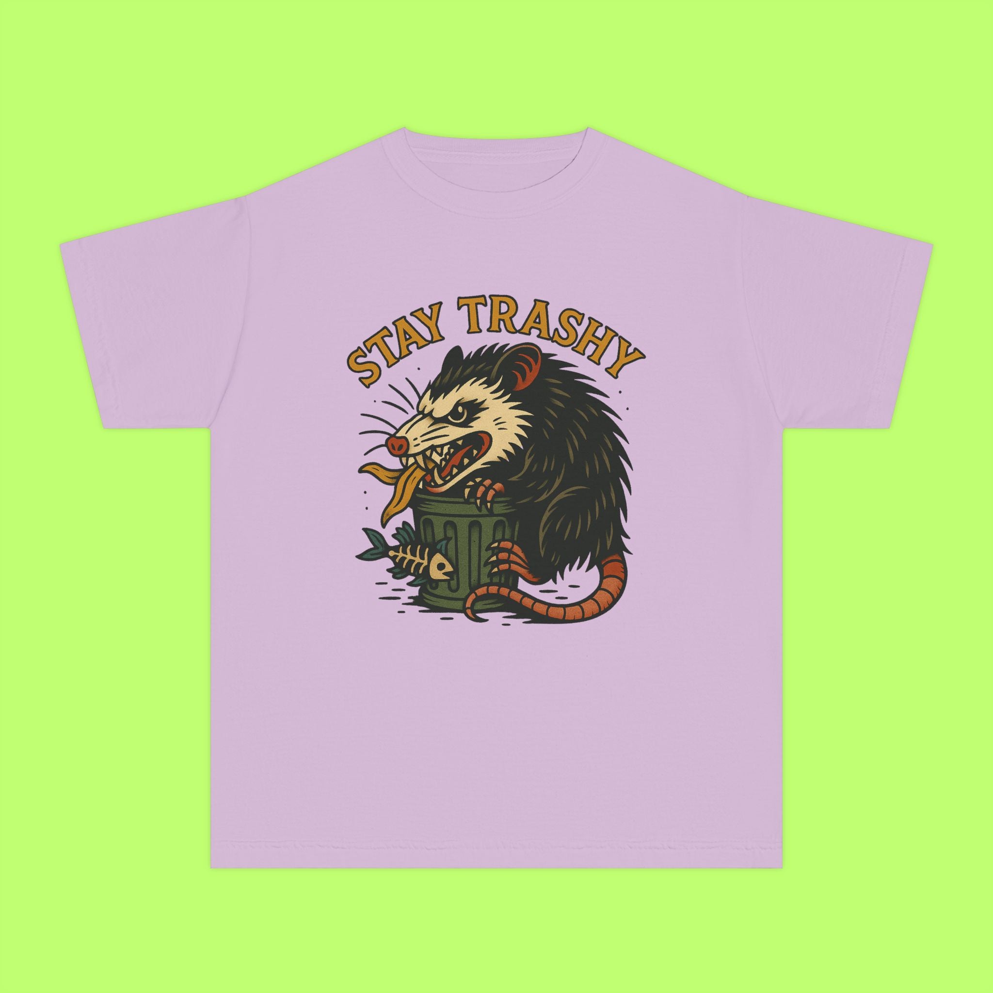 Stay Trashy Trippy Kiddies Tee