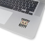 Purrfect Trippy Kitty Kiss-Cut Sticker