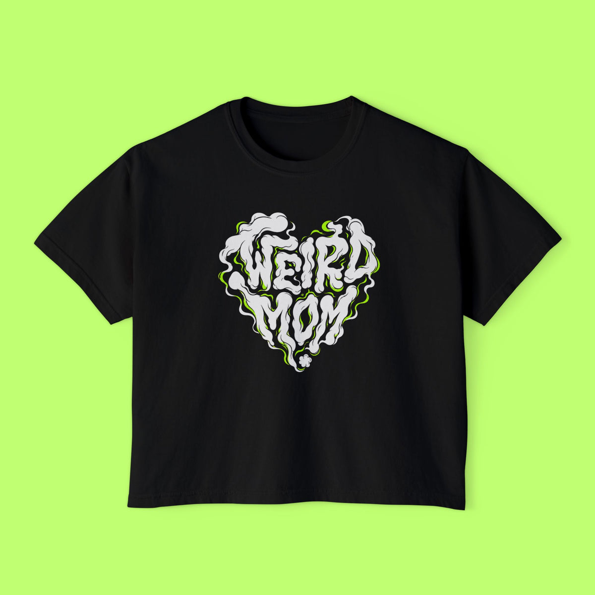 Weird Mom Boxy Crop Tee
