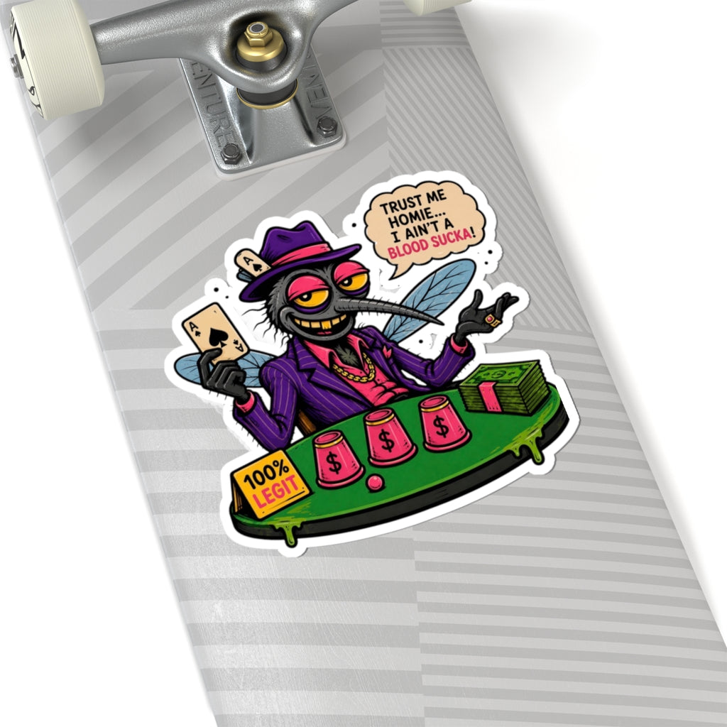 My Homie Praying Mosquito Kiss-Cut Sticker