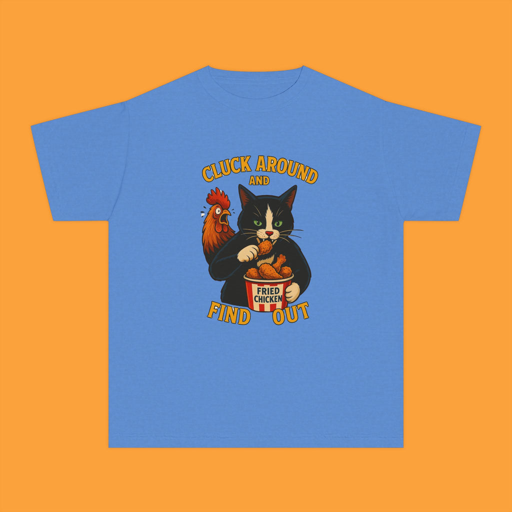 Cluck Around And Find Out Trippy Kiddie Tee