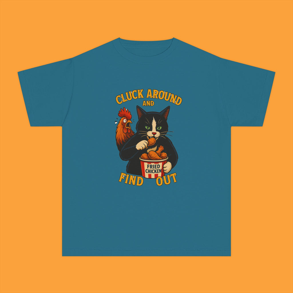 Cluck Around And Find Out Trippy Kiddie Tee
