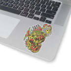 Deep Sea Glow Fish Kiss-Cut Sticker