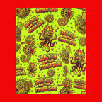 Deep Sea Velveteen Throw Blanket