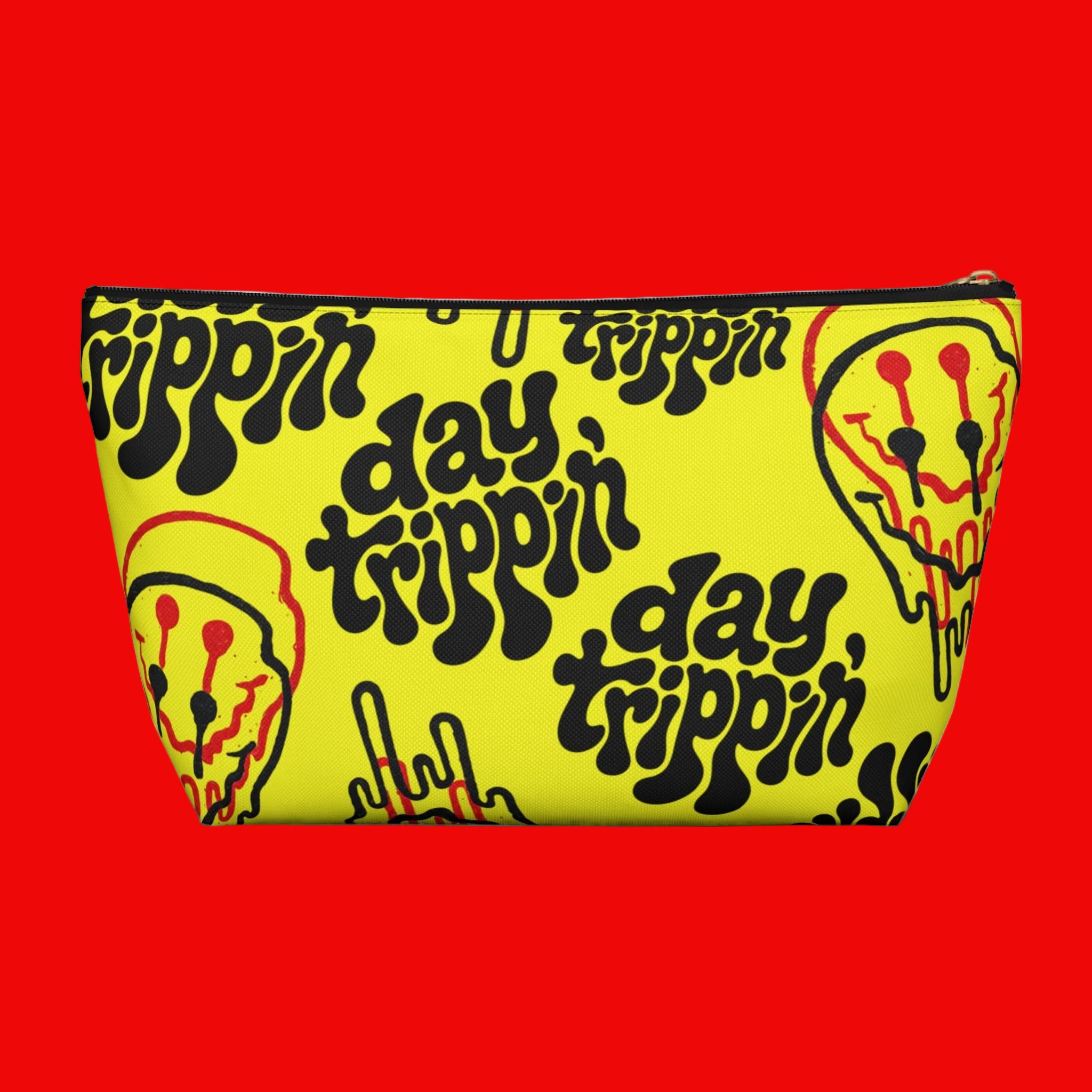 Day Trippin' Yellow Accessory Bag