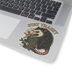 Stay Trashy Kiss-Cut Sticker