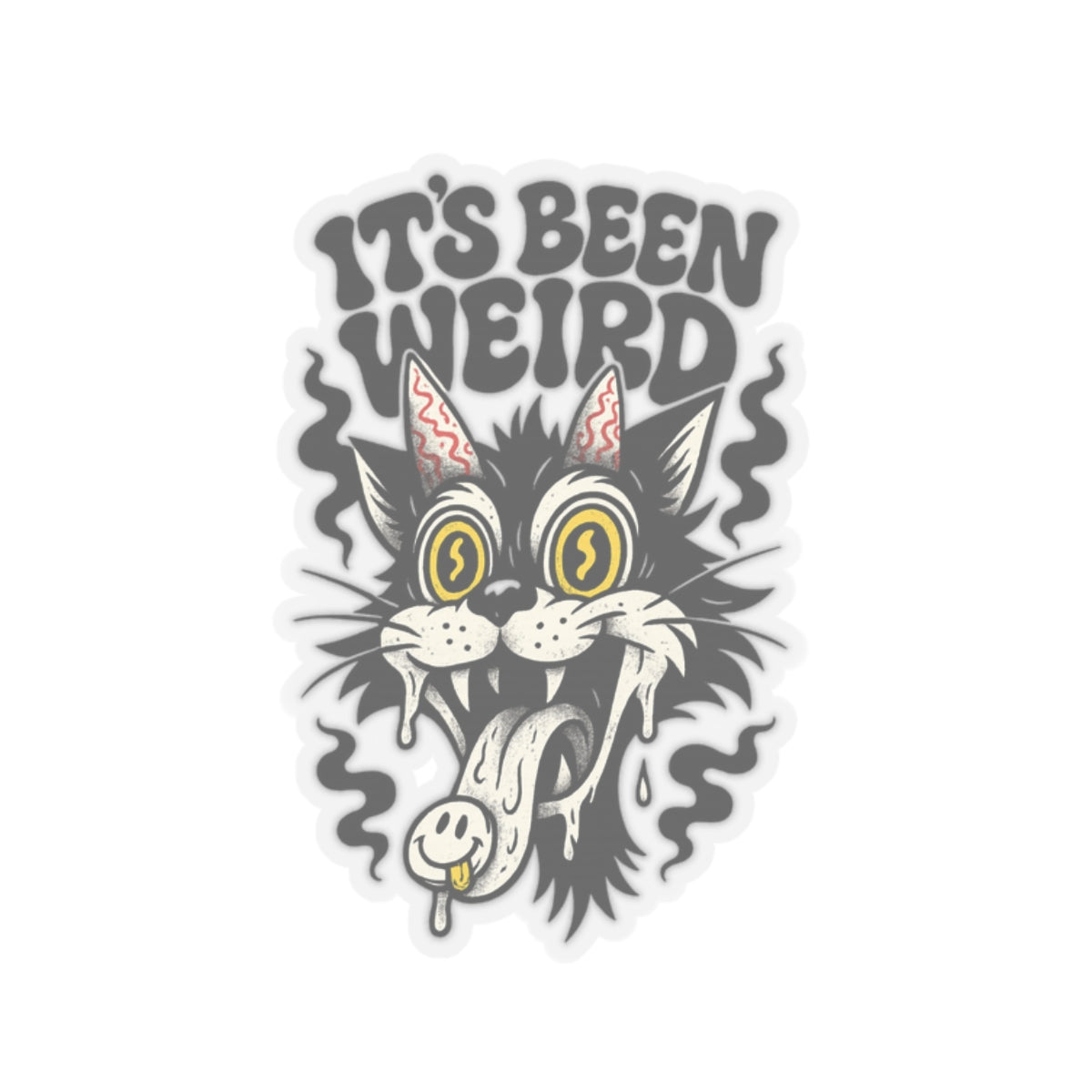 It's Been Weird Kiss-Cut Sticker