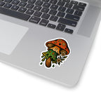 Trippy Mushroom Kiss-Cut Sticker
