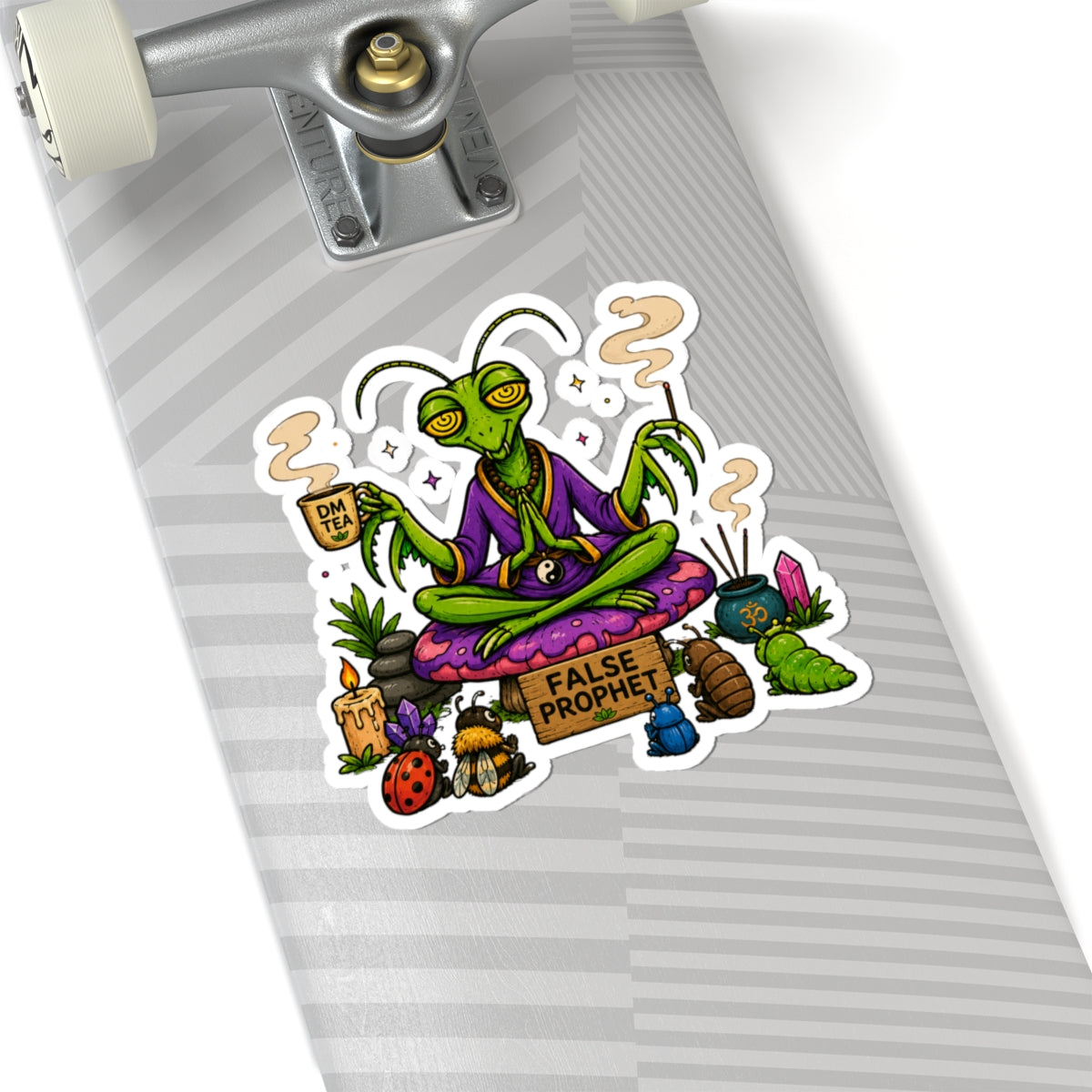 My Homie Praying Mantis Kiss-Cut Sticker