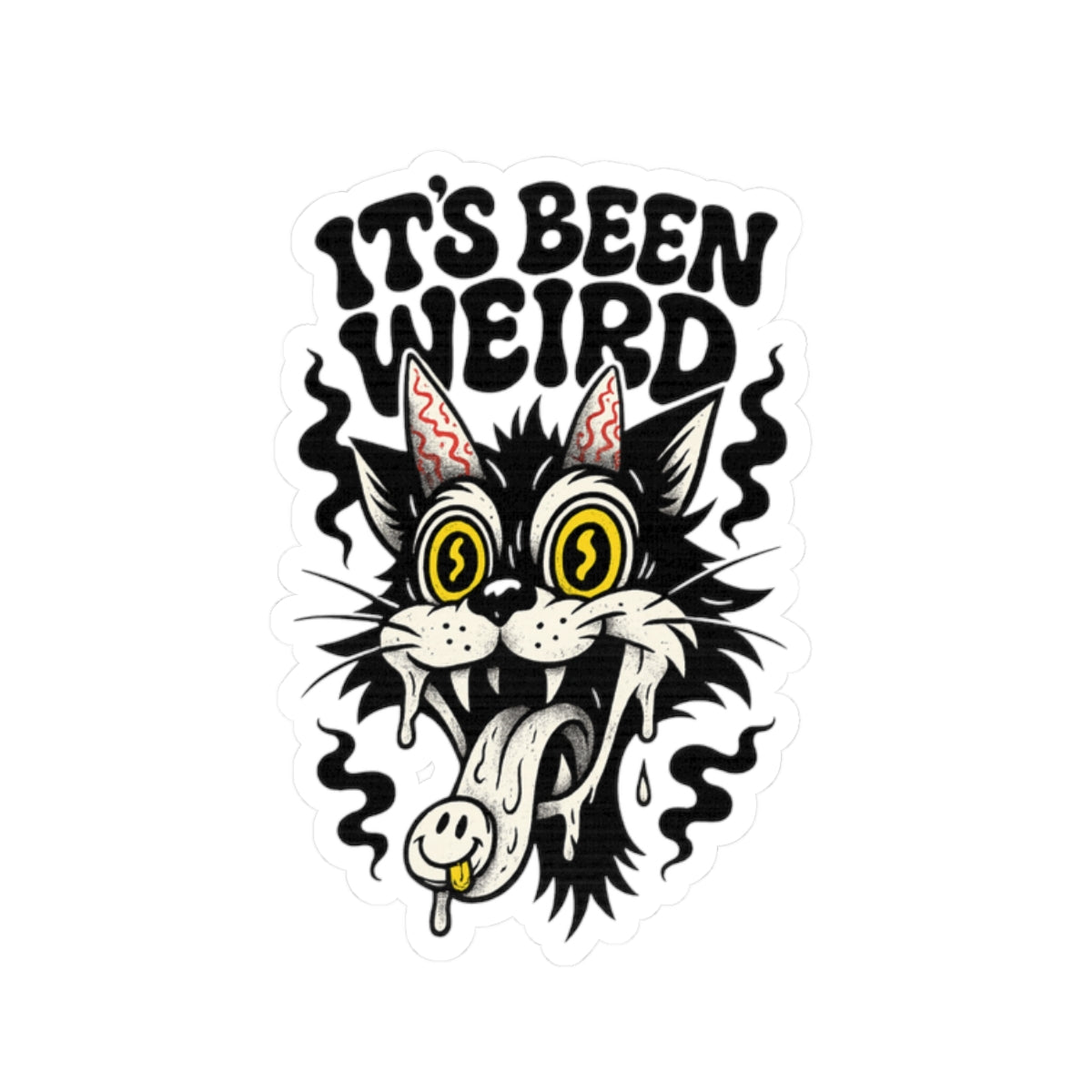 It's Been Weird Kiss-Cut Sticker