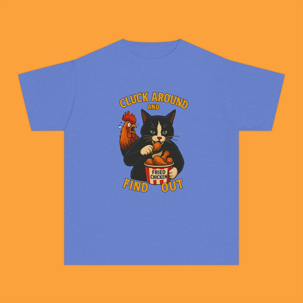 Cluck Around And Find Out Trippy Kiddie Tee