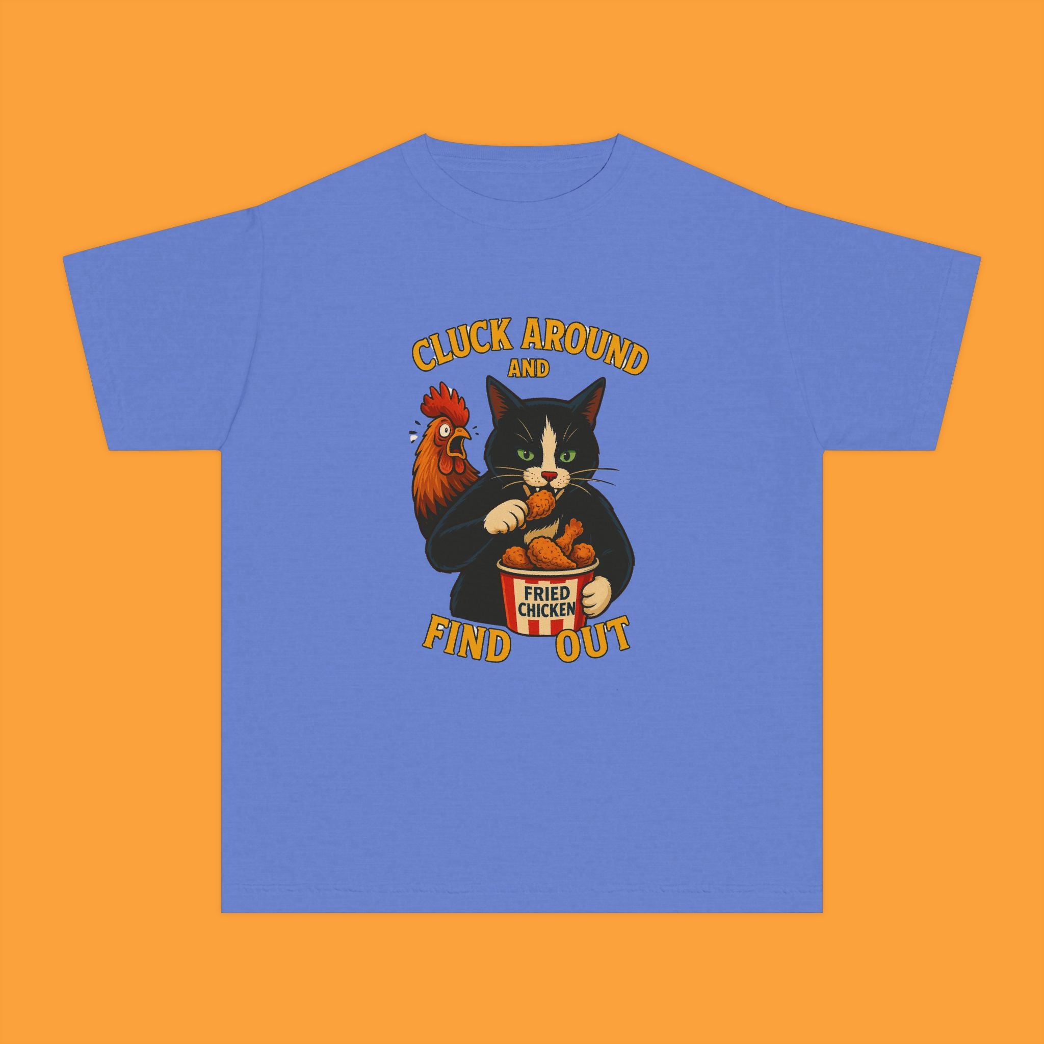 Cluck Around And Find Out Trippy Kiddie Tee