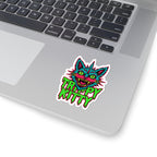 Neon Trip Kiss-Cut Sticker
