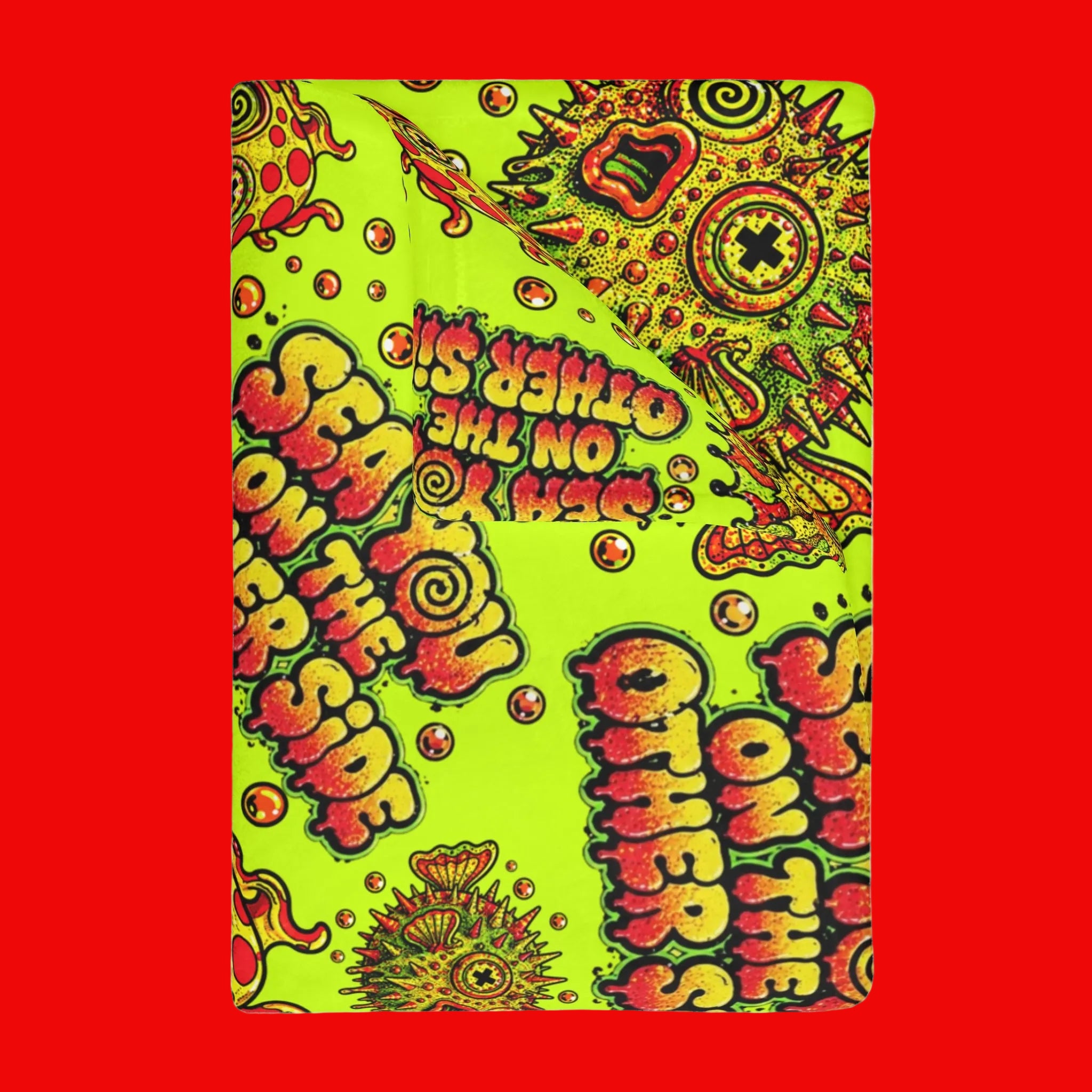 Deep Sea Velveteen Throw Blanket