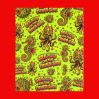 Deep Sea Velveteen Throw Blanket
