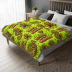 Deep Sea Velveteen Throw Blanket
