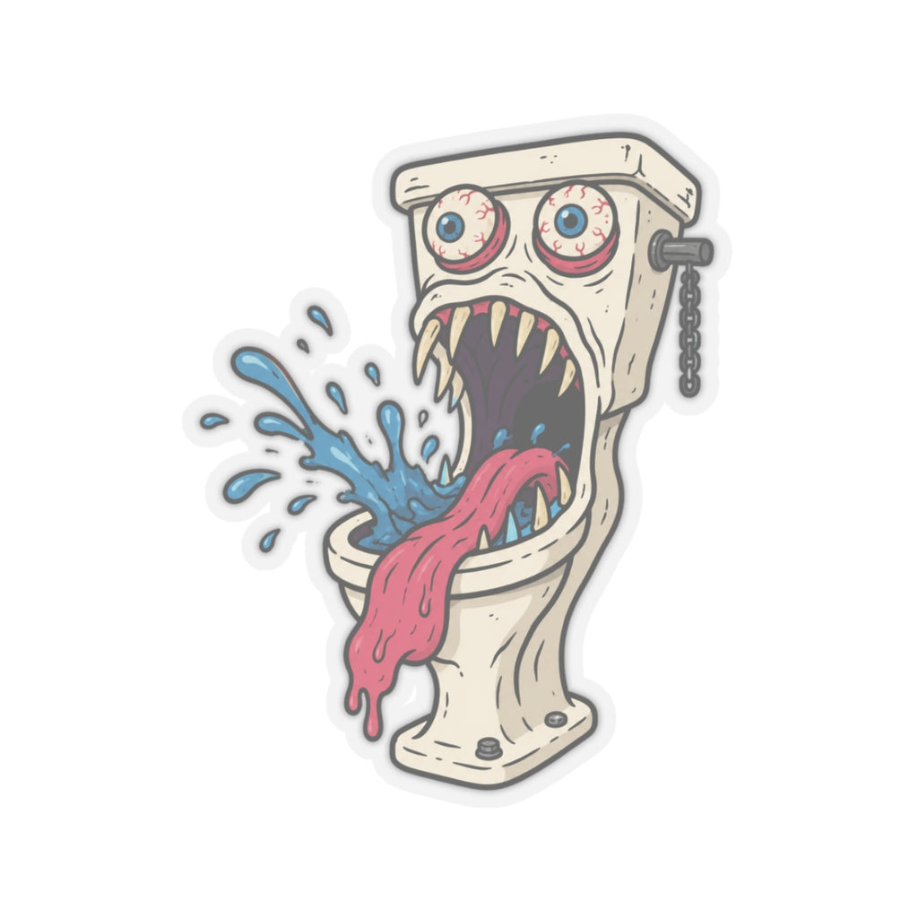 Bowlzilla Kiss-Cut Sticker